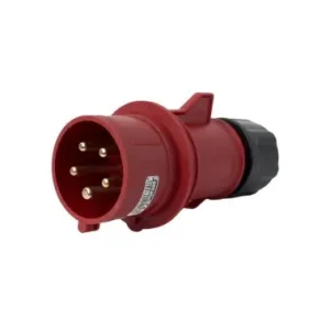 Niska cena WTYCZKA PRZENOŚNA 16A 5P 400V CZERWONA IP44